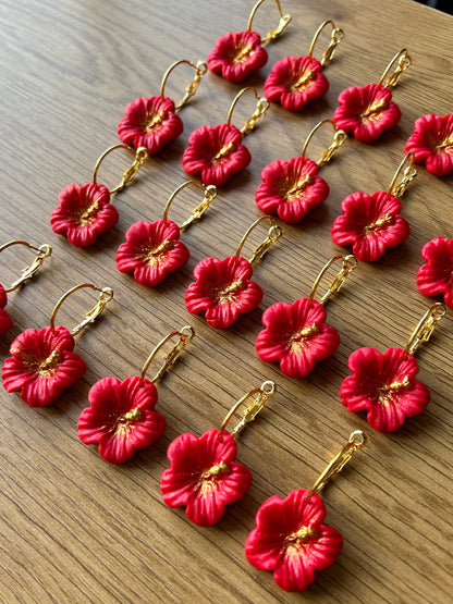 Mini Hibiscus hoops