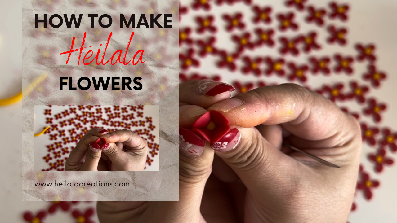 Load video: Purchase our DIY heilala kits and follow along our tutorials where we take you step by step in how to make your very own kahoa Heilala.