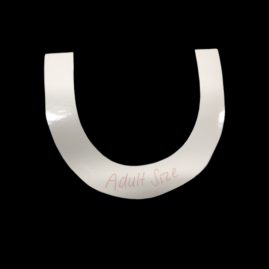 white horseshoe colts logos stencil